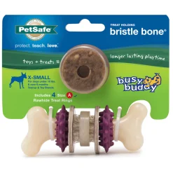 PetSafe Toys|Treat Ring Chew Toys-Busy Buddy® Bristle Bone®
