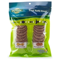 PetSafe Toys|Treat Ring Refills-Busy Buddy® Rawhide Treat Rings, Variety Pack, 24 Count