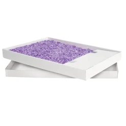 PetSafe Litter Boxes & Litter|Litter-ScoopFree® Complete Disposable Crystal Litter Tray, Lavender, 1-Pack